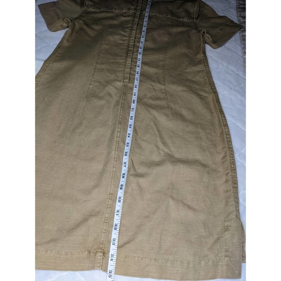 J. Crew Lace-up Cargo Shift Dress - Picture 7 of 8